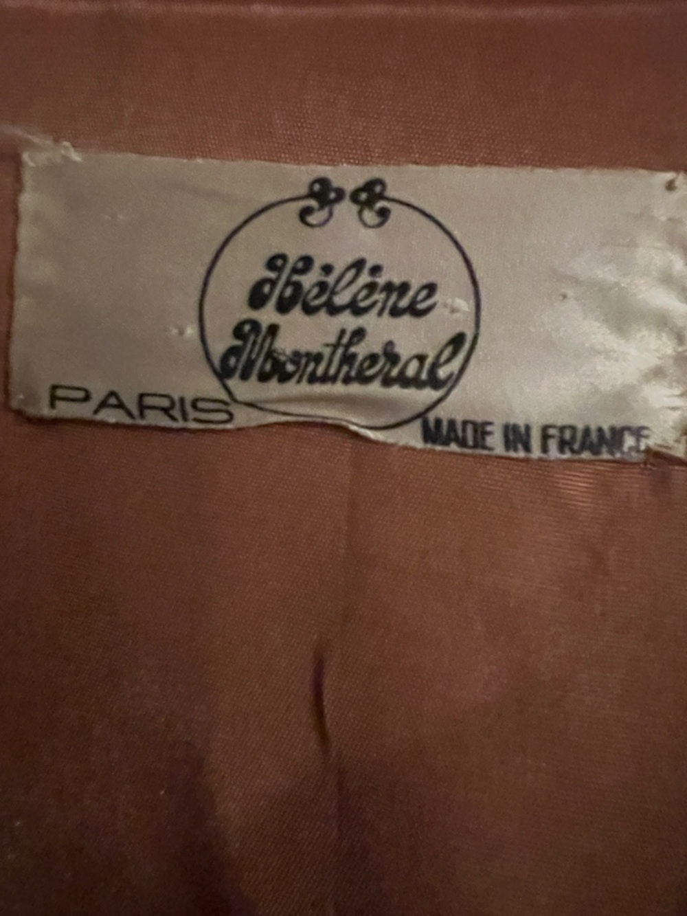 Women's  green vintage long overcoat Paris